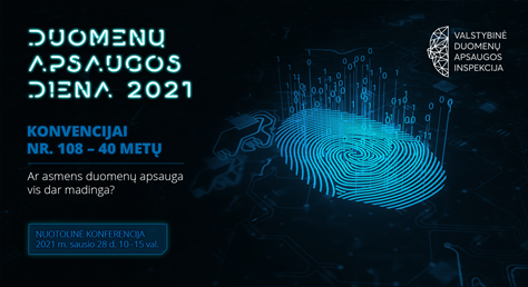 Kviečime į duomenų apsaugos konferenciją 2021 m. sausio 28 d.