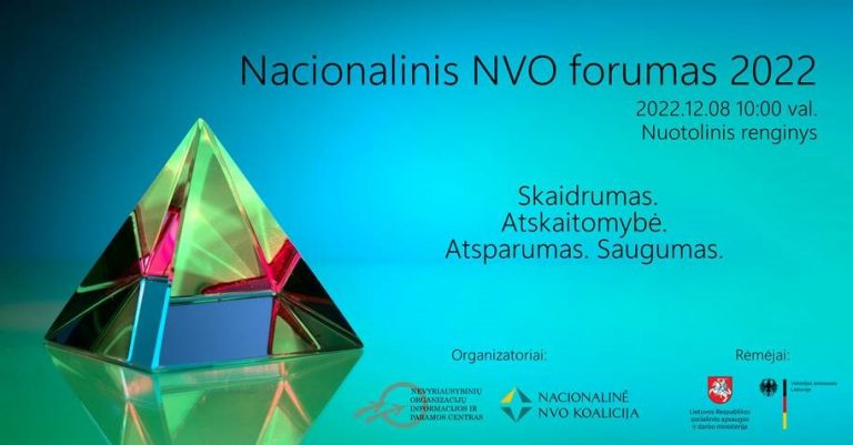 Nacionalinis NVO forumas 2022